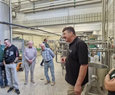 Brauereibesichtigung des Solling- und Heimatvereins Boffzen